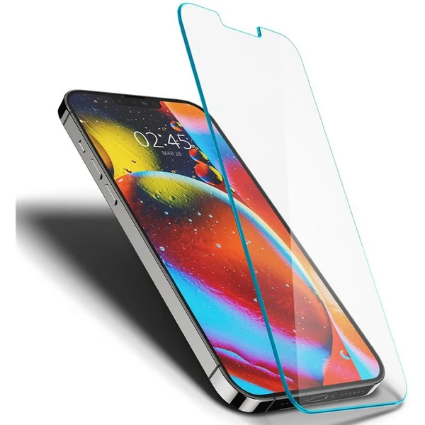 Spigen Glas tR EZ Fit tvrzené sklo 2 ks iPhone 17e/16e/14/13 Pro/13 čiré - Ochranné folie a skla - Obrázek L3EWF00101