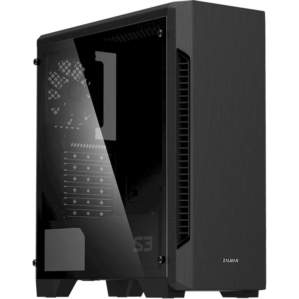 ZALMAN S3 TG černá - Počítačové skříně - Obrázek L3HA000N01
