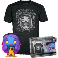 Funko POP! & Tee Box: Corpse Bride - Emily (BLKLT)  S - Dárkové sety
