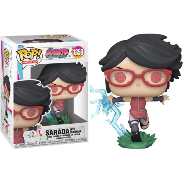 Funko Pop! 1358 Animation Boruto Sarada with Sharingan