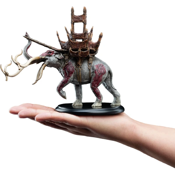 Soška Weta Workshop Lord of the Rings Trilogy - Miniature Mumak in Battle 16,5 cm - Sochy a sošky - Obrázek L42H000L01