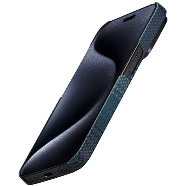 Pitaka MagEZ 5 kryt pro iPhone 15 Pro, modrá - Pouzdra - Obrázek L440000P01