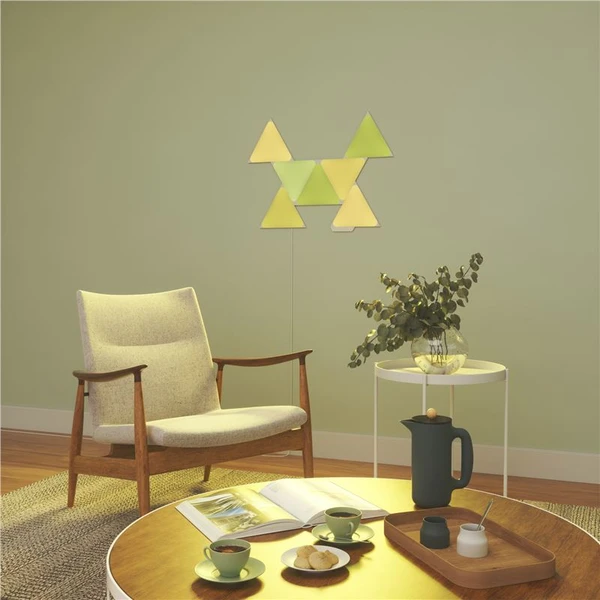 Nanoleaf Shapes Triangles Expansion Pack (3 ks) chytré modulární osvětlení - Chytrá osvětlení - Obrázek L453000501