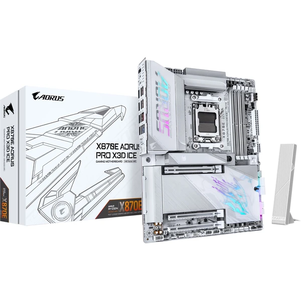 GIGABYTE X870E AORUS PRO X3D ICE - Základní desky - Obrázek L49L000K01