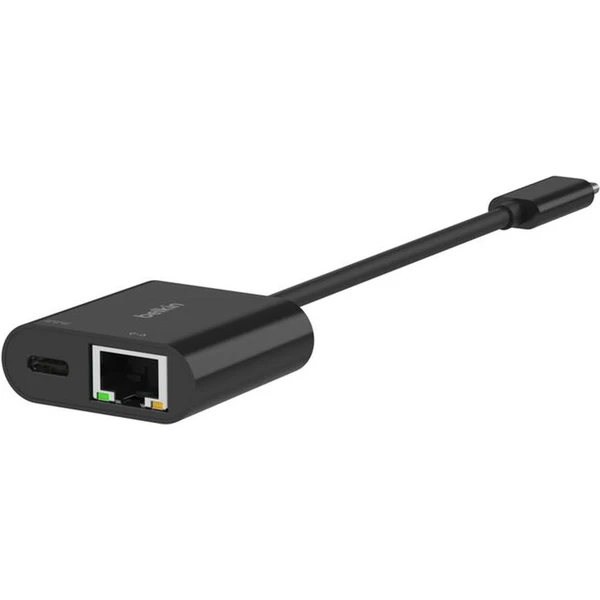 Belkin Connect USB-C/USB-C + RJ45 redukce černá - Kabely a redukce - Obrázek L4BE000O01
