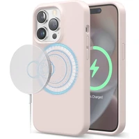 ELAGO silikonový kryt s MagSafe pro iPhone 14 Pro křídově růžový - Pouzdra
