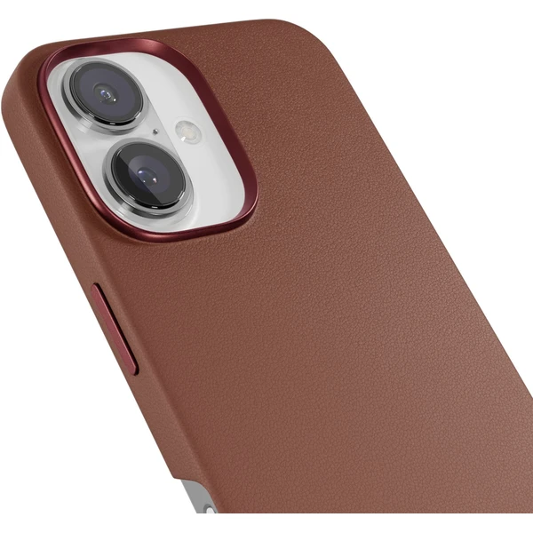 Epico Mag+ Leather kryt pro iPhone 16 hnědá - Pouzdra - Obrázek L4FA000K01