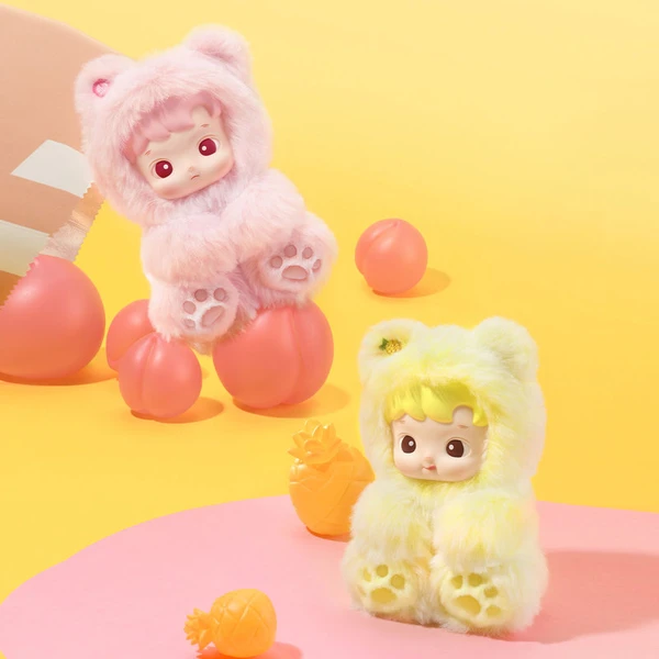 POP MART HACIPUPU Gummy Bear Series - Vinyl Plush Pendant Blind Box - Figurky - Obrázek L51L000K01