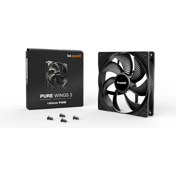 Be quiet! Pure Wings 3 140mm PWM - Ventilátory pro PC - Obrázek L53B000L01