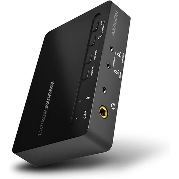 AXAGON ADA71 USB 2.0 7.1 audio SOUNDbox SPDIF vstup/výstup - Zvukové karty - Obrázek L53V000501