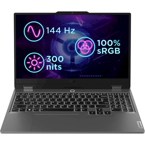 Lenovo LOQ 15IAX9 (83GS00CYCK) šedý + 3. rok záruky po registraci - Notebooky - Hlavní obrázek