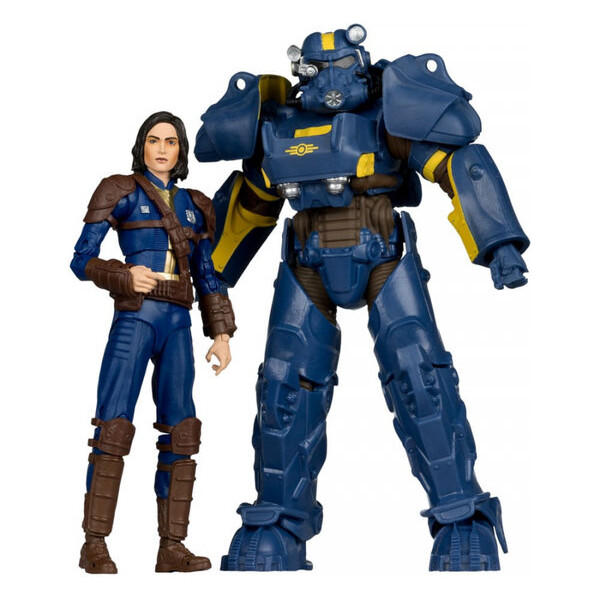 Fallout 4 T-60 Vault Tec and Sole Survivor 2 Pack McFarlane Toys