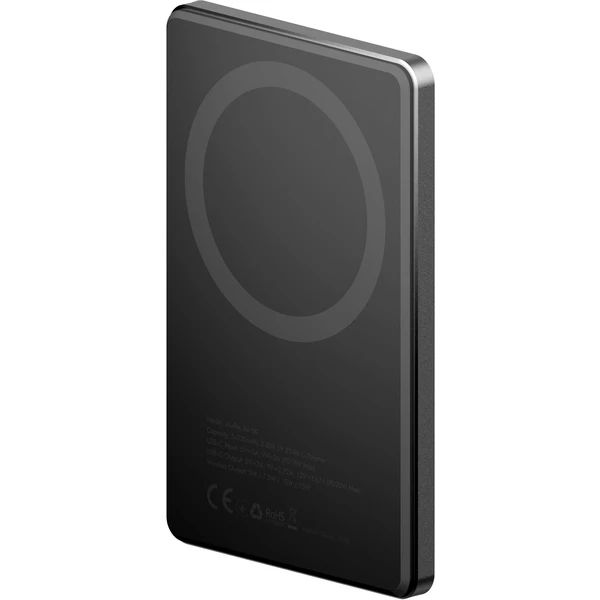 ENERGEA AluPac Air powerbanka s MagSafe, 5000 mAh šedá - Powerbanky - Obrázek L593000J01