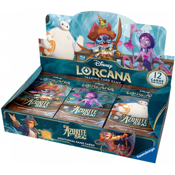 Disney Lorcana: Azurite Sea - Booster balíček - Disney Lorcana TCG - Obrázek L5O9000P01