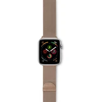 EPICO Milanese řemínek Milánský tah Apple Watch 42/44mm zlatý - Řemínky