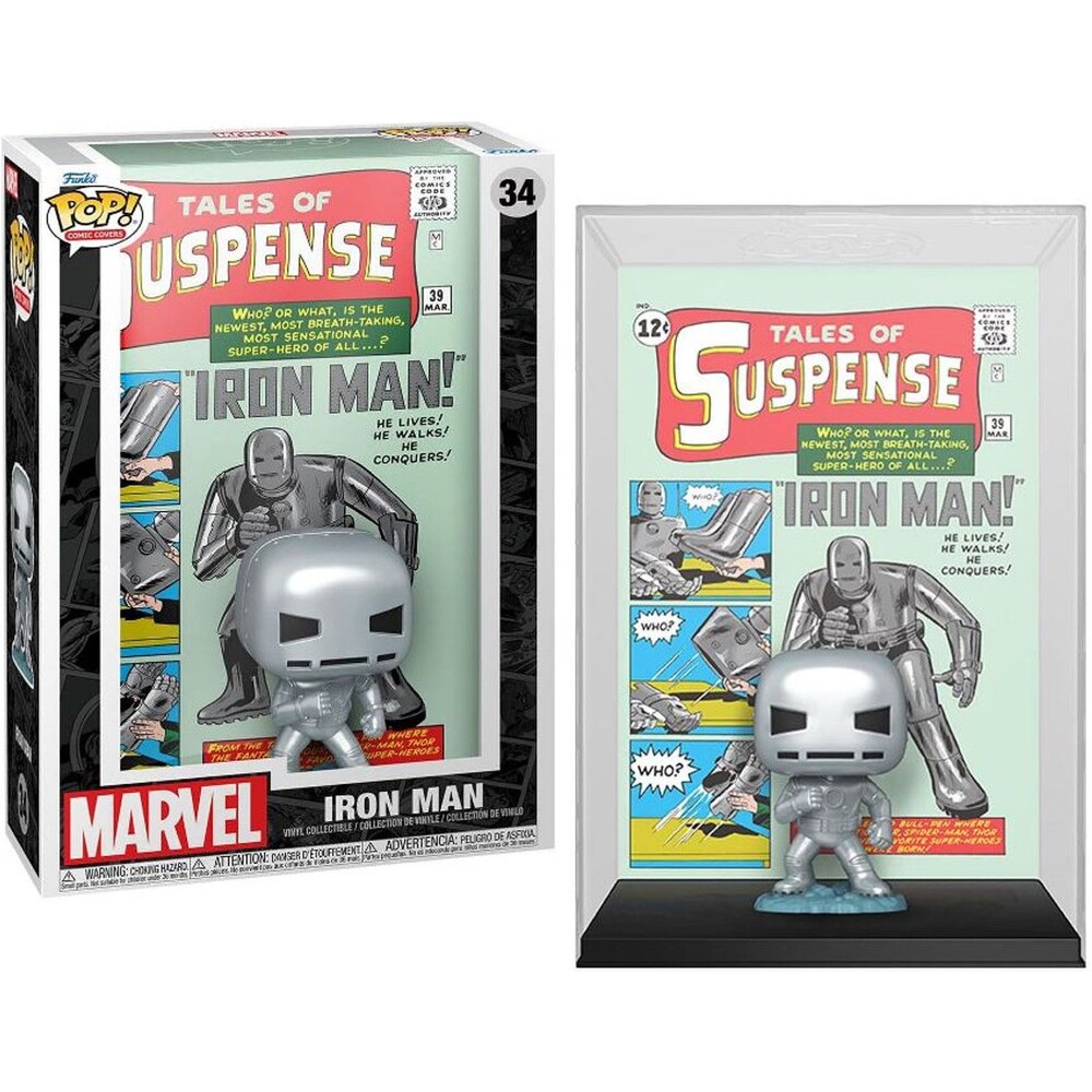 Funko POP! #34 Comic Cover 2023: Marvel: Tales of Suspense - Iron Man #39