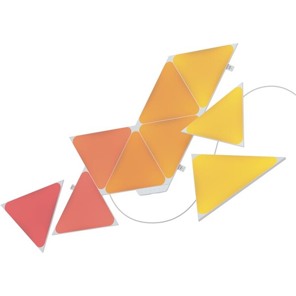 Nanoleaf Shapes Triangles Smarter Kit 9 Pack Bílá