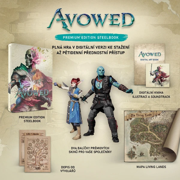Avowed Premium Steelbook Edition (XSX) - Hry pro Xbox Series - Obrázek L68D000L01