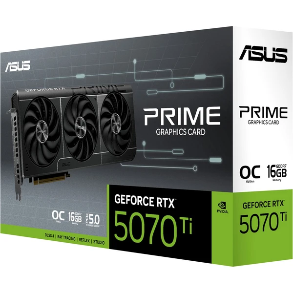 ASUS PRIME NVIDIA GeForce RTX 5070 Ti 16GB GDDR7 OC - Grafické karty - Obrázek L6DB000K01