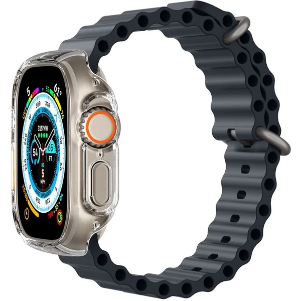 Spigen Thin Fit pouzdro pro Apple Watch Ultra 3/2/1 (49mm) čiré - Pouzdra - Obrázek L6L0000N01
