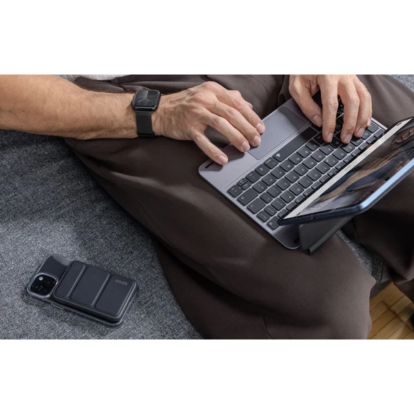 Epico hliníkové pouzdro s klávesnicí Apple iPad Pro 13" (M4) (qwerty) - Pouzdra s klávesnicí - Obrázek L6N8000N01