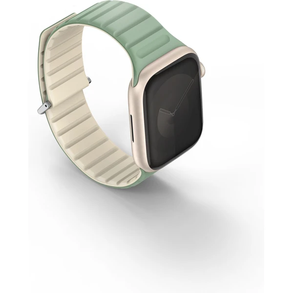 UNIQ Revix Evo oboustranný řemínek Apple Watch 42/41/40/38mm (mentolový/béžový) - Řemínky - Obrázek L6O5000O01