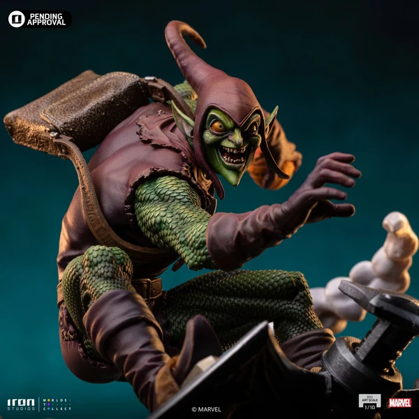 Soška Iron Studios BDS Art Scale 1/10 Marvel: Spider-man vs Villains Diorama - Green Goblin - Sochy a sošky - Obrázek L6YA000L01