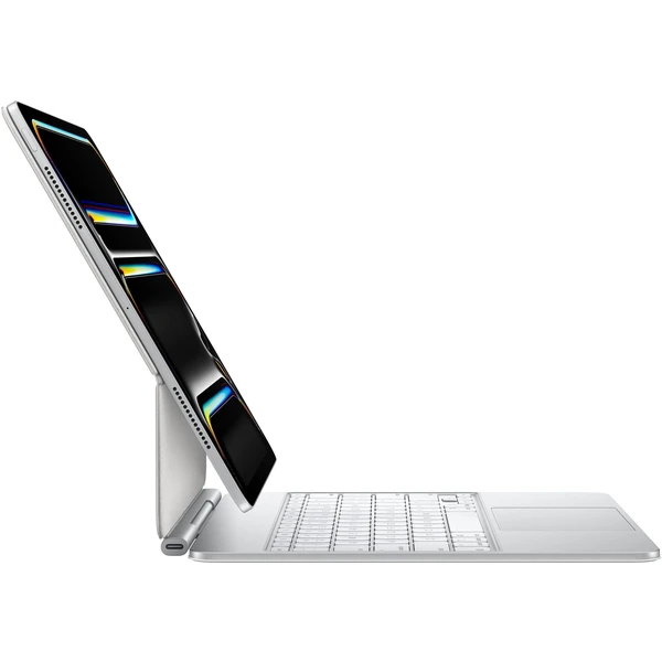 Apple Magic Keyboard (2024) iPad Pro 13" klávesnice CZ bílá (Kategorie B) - Pouzdra s klávesnicí - Obrázek L734000P01
