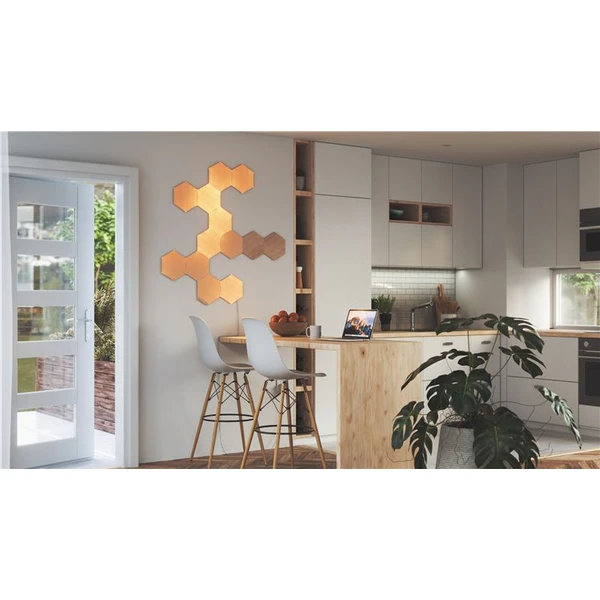 Nanoleaf Elements Hexagons Starter Kit 13 Pack - Chytrá osvětlení - Obrázek L75C300401