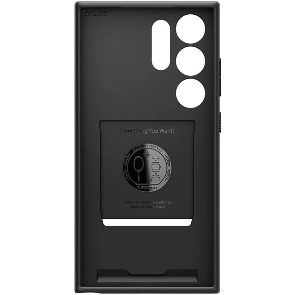 Spigen Liquid Slot kryt Samsung Galaxy S24 Ultra matně černý - Pouzdra - Obrázek L763000N01