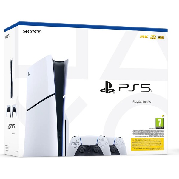 PlayStation 5 1TB + DualSense Bílá