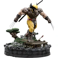 Soška Iron Studios Art Scale 1/10 Deluxe Marvel: X-Men Wolverine Unleashed 20,5 cm - Sochy a sošky