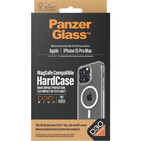 PanzerGlass HardCase MagSafe D30 Apple iPhone 15 Pro Max - Pouzdra - Obrázek L7TS100501