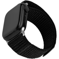 FIXED Nylon Sporty Strap řemínek Apple Watch Ultra 49mm, černý - Řemínky