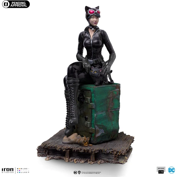 Soška Iron Studios Art Scale 1/10 DC: Gotham City Sirens - Catwoman 20,5 cm - Sochy a sošky - Obrázek L7YA000L01
