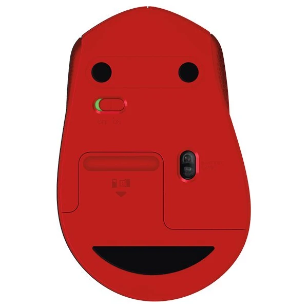 Logitech M330 Silent Plus červená - Myši - Obrázek L8E6300301