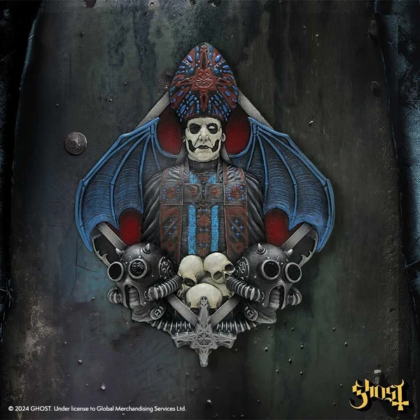 Nástěnná plaketa Nemesis Now Ghost - Papa Emeritus IV 29,5 cm - Dekorace - Obrázek L8EE000K01
