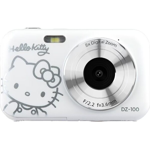 Yashica DZ-100 Hello Kitty Bílá