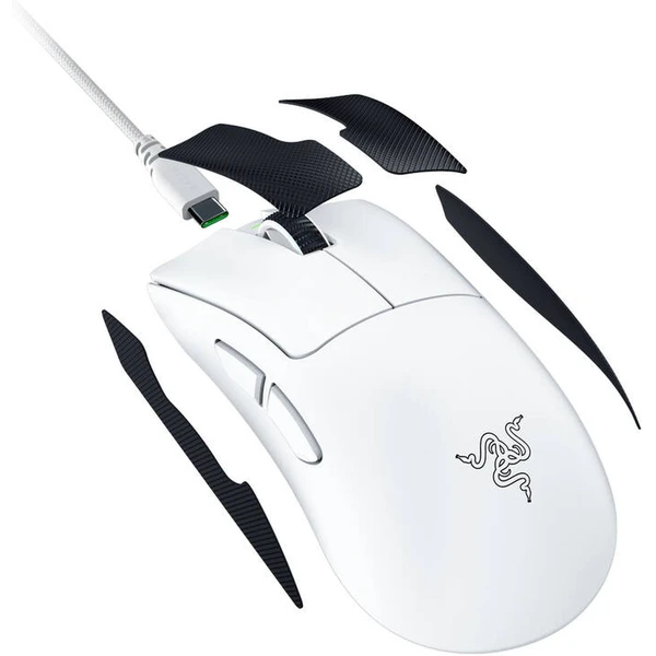 Razer DeathAdder V4 Pro bezdrátová herní myš bílá - Myši - Obrázek L8OG000K01