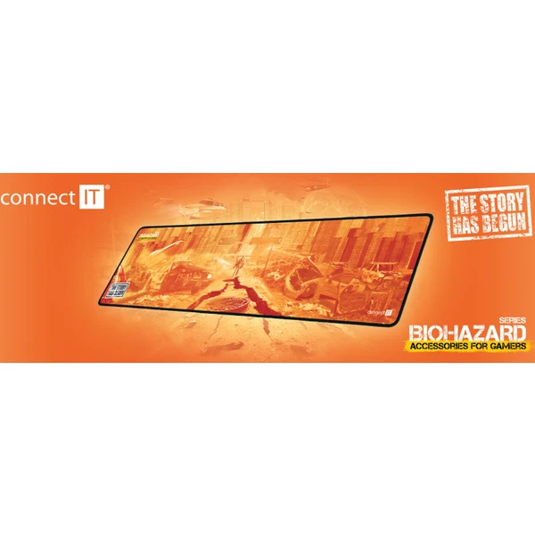 CONNECT IT BIOHAZARD podložka pod klávesnici a myš - Podložky - Obrázek L8VN600301