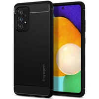 Spigen Rugged Armor kryt Samsung Galaxy A52s 5G/Galaxy A52 (LTE/5G) černý - Pouzdra