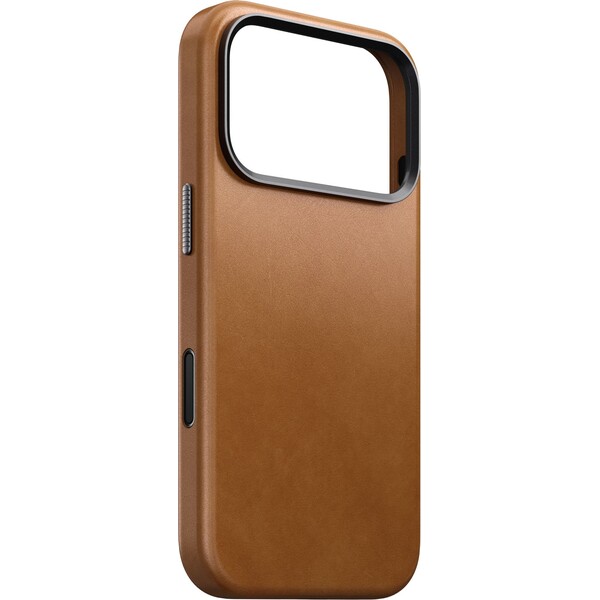 Nomad Traditional Leather Case MagSafe kožený kryt iPhone 17 Pro English Tan