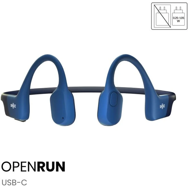 Shokz OpenRun (USB-C) bezdrátová sluchátka modrá - Sluchátka - Obrázek L9TA000N01