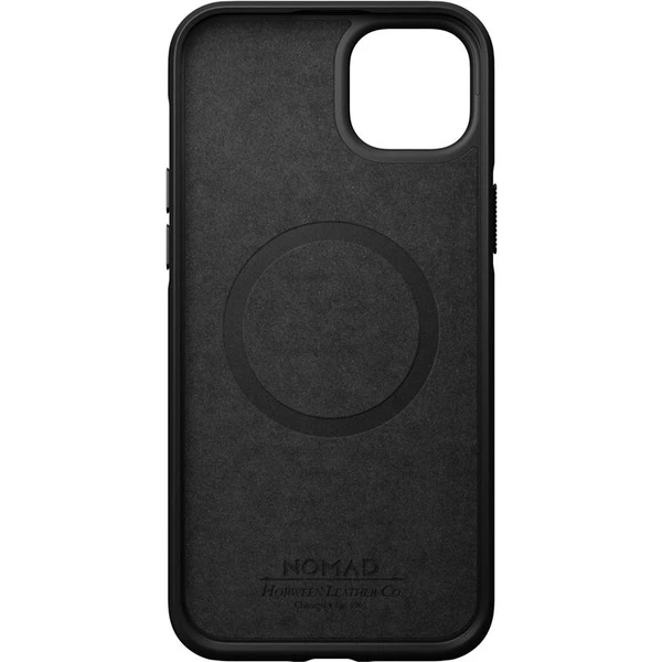 Nomad Modern Leather MagSafe Case iPhone 14 Plus tmavě hnědá - Pouzdra - Obrázek LA64700301