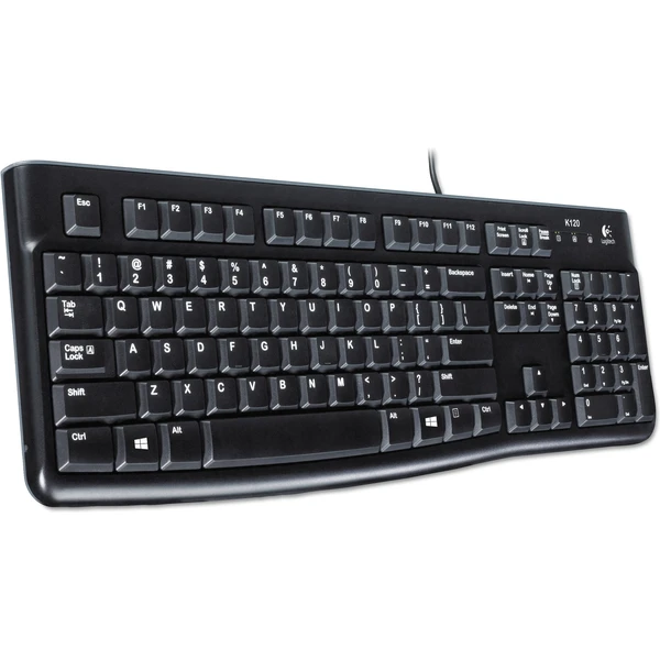 Logitech Klávesnice K120 CZ/SK USB černá - Klávesnice - Hlavní obrázek