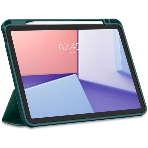 Spigen Urban Fit pouzdro iPad Air 11" (2024/2025/2026) půlnočně zelené - Pouzdra - Obrázek LAE5000O01