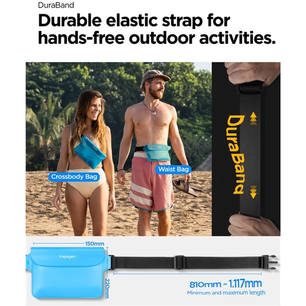Spigen Aqua Shield WaterProof Waist Bag A620 2 Pack modrý - Pouzdra - Obrázek LAN5000701