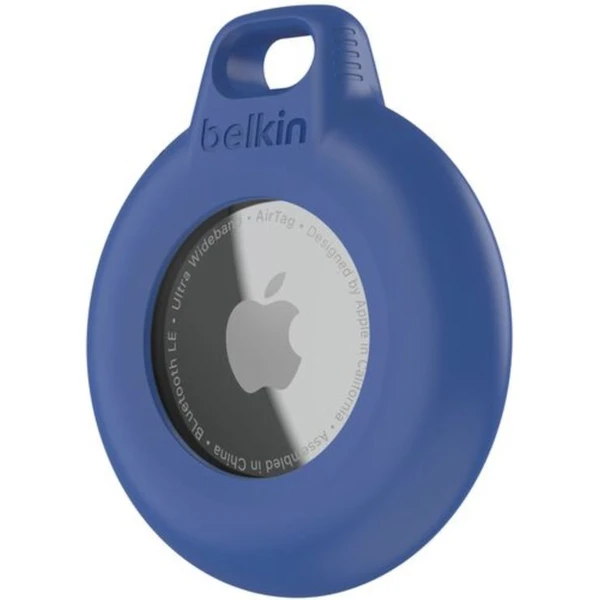Belkin Secure Waterproof vodotěsné pouzdro na AirTag s kroužkem modré - Pouzdra - Obrázek LBCF000O01
