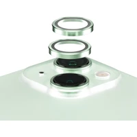 PanzerGlass HoOps ochranné kroužky Apple iPhone 15/15 Plus - zelený hliník - Ochranné folie a skla