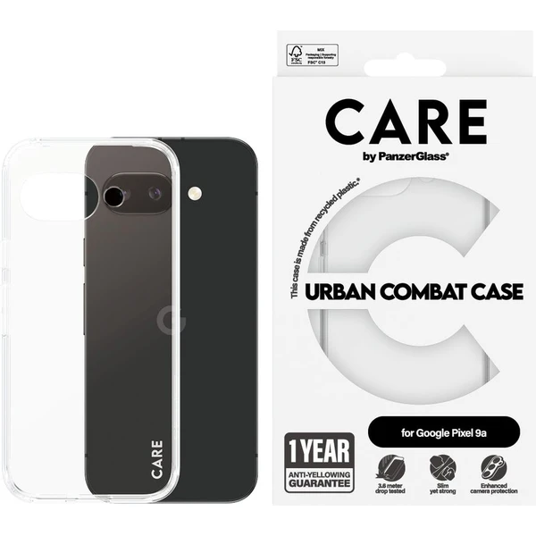 PanzerGlass® CARE kryt Google Pixel 9a Urban čirý - Pouzdra - Obrázek LBFH000L01